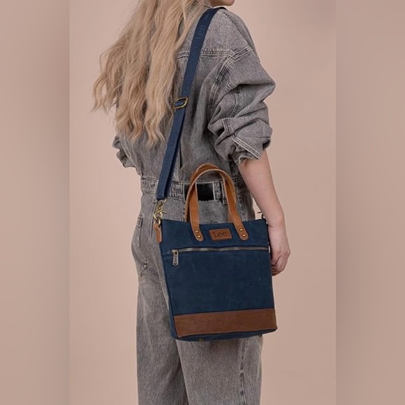 Lee canvas crossbody tote - Picture 5 of 5